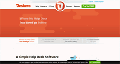 Desktop Screenshot of deskero.com